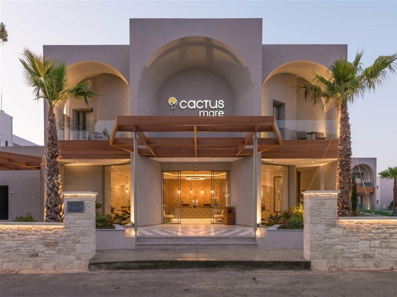 Cactus Mare Hotel Stalida Exterior foto